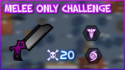 MELEE ONLY CHALLENGE || SURVIV.IO