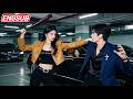 She catches her fiancé cheating—and beats him up in the parking lot! #drama #cdrama #kdrama