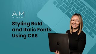Styling Bold and Italic Fonts Using CSS | AJM Learn screenshot 3