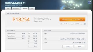 3DMark 11 | Alienware M18X-R2 | SLI GTX 980M Prema MOD 1.1 | Power consumption test
