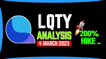 LQTY price prediction, 200% hike ? Liquity LQTY |  Crypto crash | Crypto News 4 March 2023