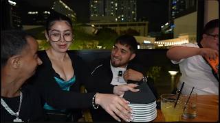 Gemelo U0026 Theo Try A Fancy Restaurant In Miami With Baby Alien