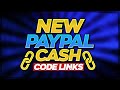 PayPal Money Cash Code LINKs (New) - Get Them Here (FREE) 2021 - Make Money Online