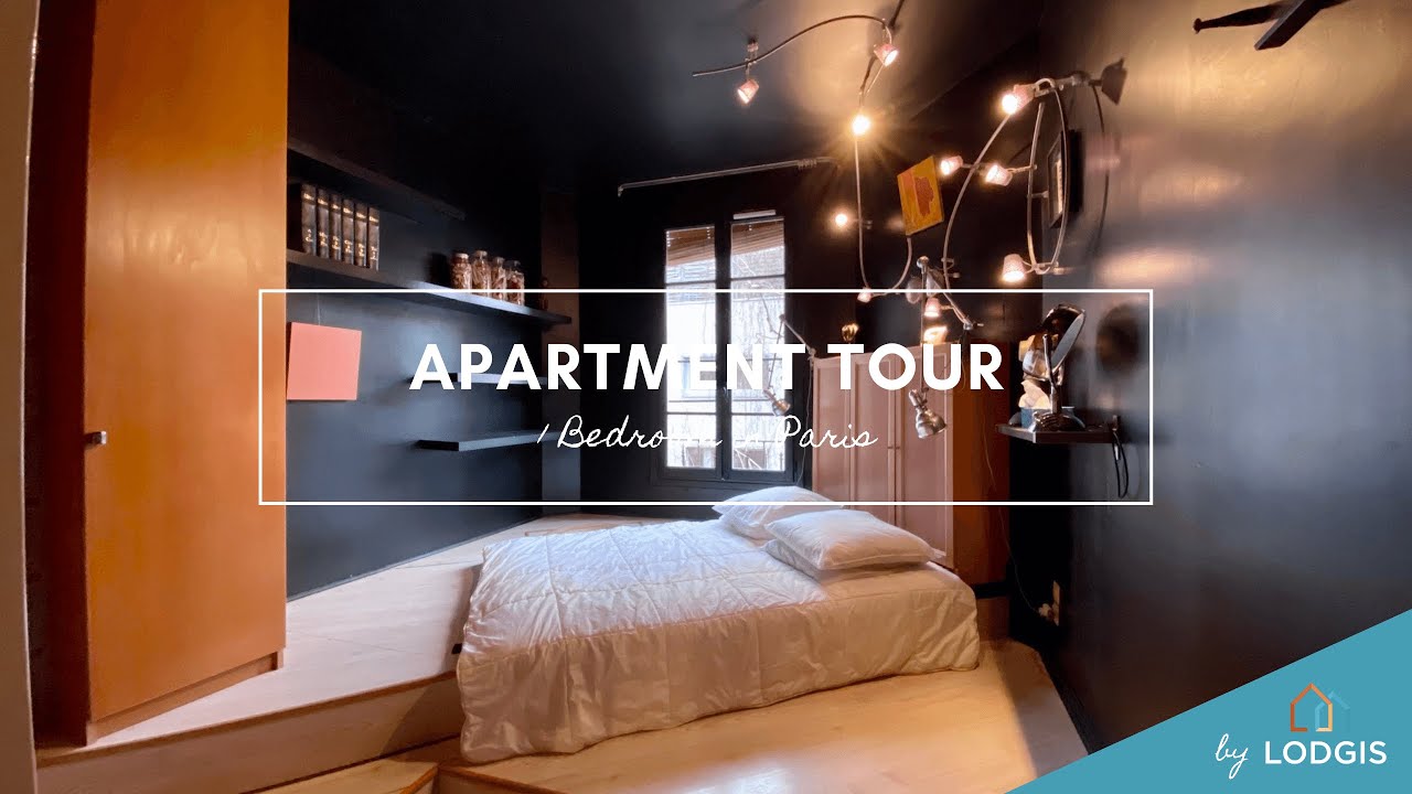 Apartment Tour // Furnished 38m2 in Paris – Ref : 21321182 - YouTube