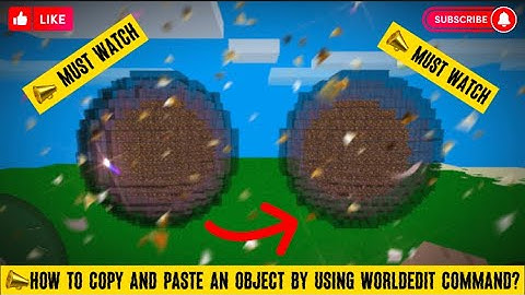 📣HOW TO COPY BLOCKS BY USING WORLDEDIT COMMANDS IN MULTICRAFT!!!  ||  @bestie_1Multicraft