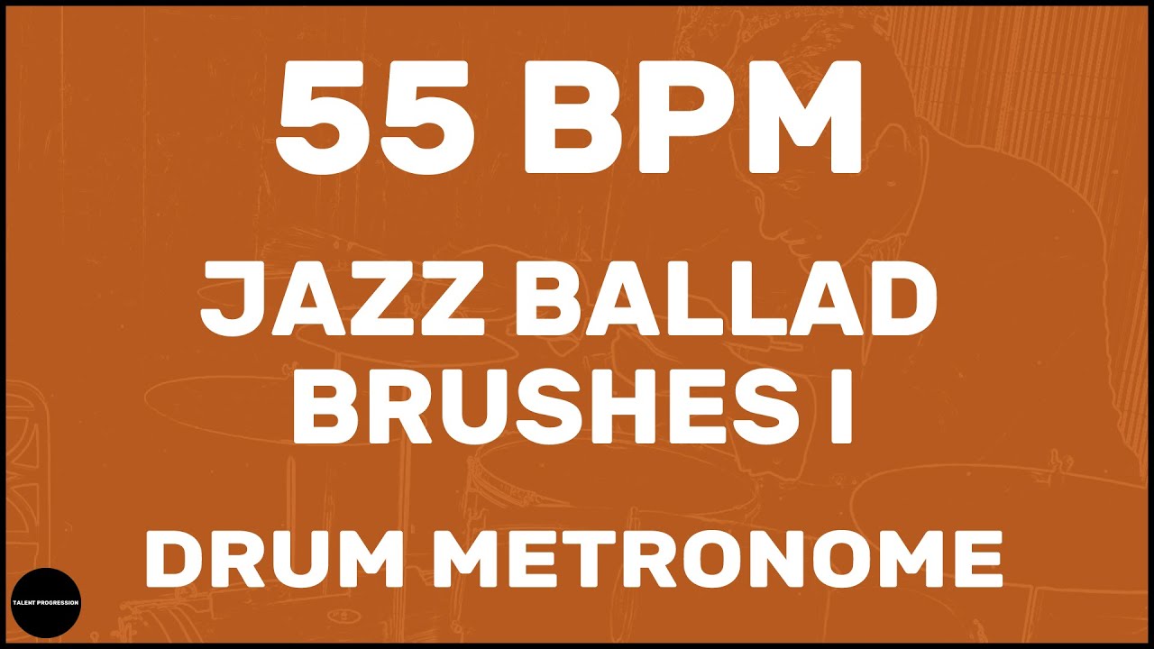 Jazz Ballad Brushes I | Drum Metronome Loop | 55 BPM - YouTube
