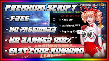How to hack Crisis action | Free premium Script | (MUST WATCH) eps1