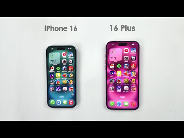 iPhone 16 vs iPhone 16 Plus - Speed Test 2025 - YouTube