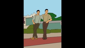 Thumbnail of Naatu Naatu - RRR Song Dance 🔥🔥| 2D animation #youtubeshorts | mv creation