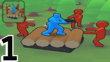 Raft Survival – Zombie Forest - Gameplay Walkthrough Part 1 (iOS, Android)