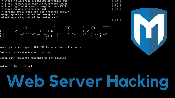 Gaining Access - Web Server Hacking - Metasploitable - #1