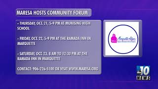 MARESA To Host Community Forums