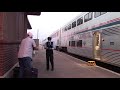 Amtrak California Zephyr 6 at Fort Morgan CO 13 July 2020