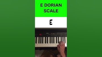 E Dorian Scale On Piano: Easy Tutorial For Beginners | Music Simply Understood #music #dorian
