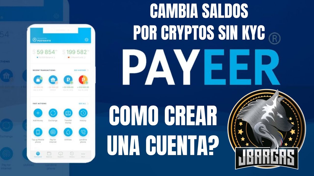 🌟 PAYEER LA MEJOR WALLET PARA RECIBIR PAGOS - RUBLOS CRYPTOMONEDAS Y MÁS!!  SIN KYC ✅