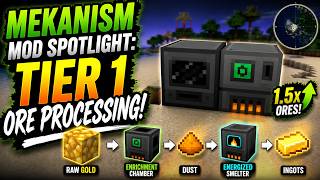 Tier 1 Ore Processing | Mekanism v10.7.15 (2026)