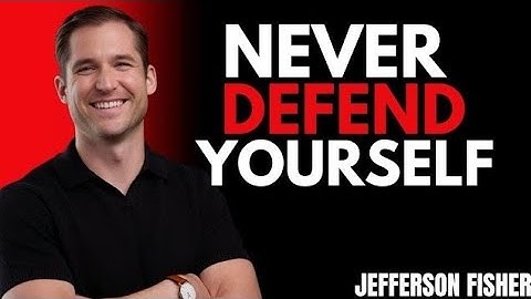 NEVER Defend Yourself | Jefferson Fisher on the Power of Calm Boundaries and Si...