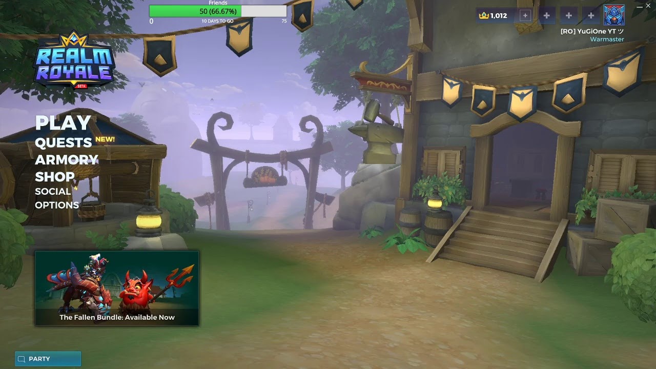 Realm  Royale - game with all classes