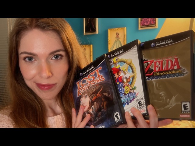 ASMR Nintendo GameCube Collection PART 1 | Soft Spoken Video Game Show & Tell
