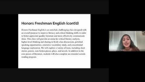 Rising 9th Grade Course Selection for 2025-2026