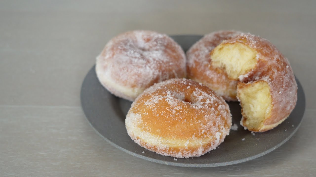 Homemade Yeast Donuts おうちでイーストドーナツ