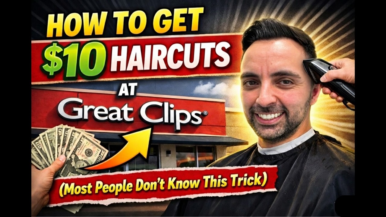 How To Get $10 Haircuts at Great Clips (Most People Don’t Know This)