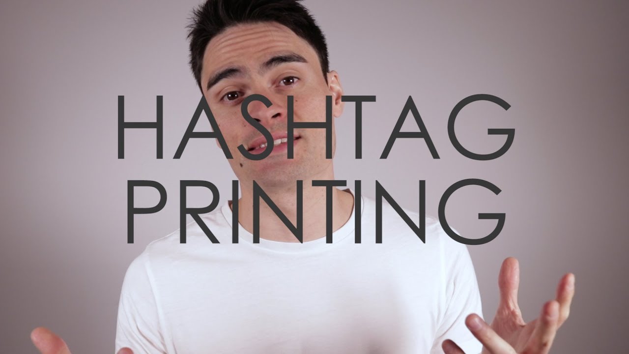How to use Hashtag Printing OPEN BOOTHS MARKETING GUIDE YouTube