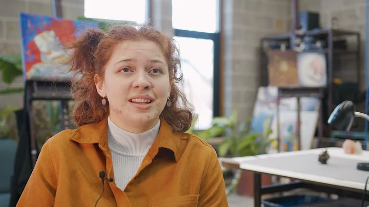 A Look at Maida Jaspersen, Art Student