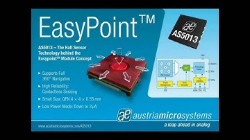 AS5013 - The Hall Sensor Technology behind the EasyPoint™ Module Concept by austriamicrosystems