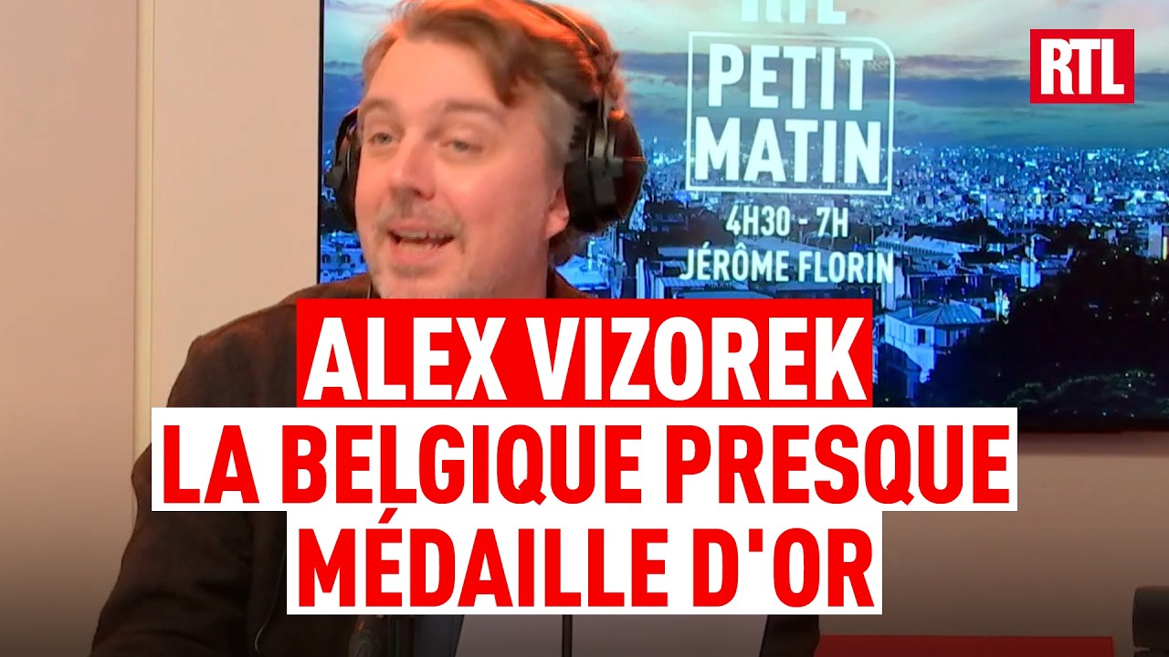 Alex Vizorek : la belgique, presque médaille d'or aux JO 2026 🤣