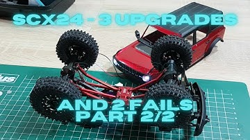 Axial SCX24 Bronco: second Upgrade - Part 2/2 Dampers, Axles and Rims
