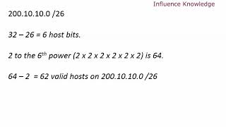 Finding the valid host range of a subnetwork