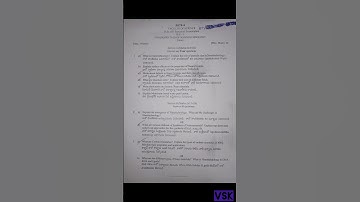 Kakatiya University 3rd semester Fundamentals of Nano Technology Dec 2024 Question Paper #ku #kufnt