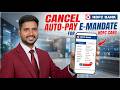 Cancel Auto e-Mandate in HDFC Bank | Stop Recurring and Standing instructions in HDFC Credit Card