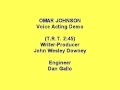 Omar Johnson Voice Acting Demo