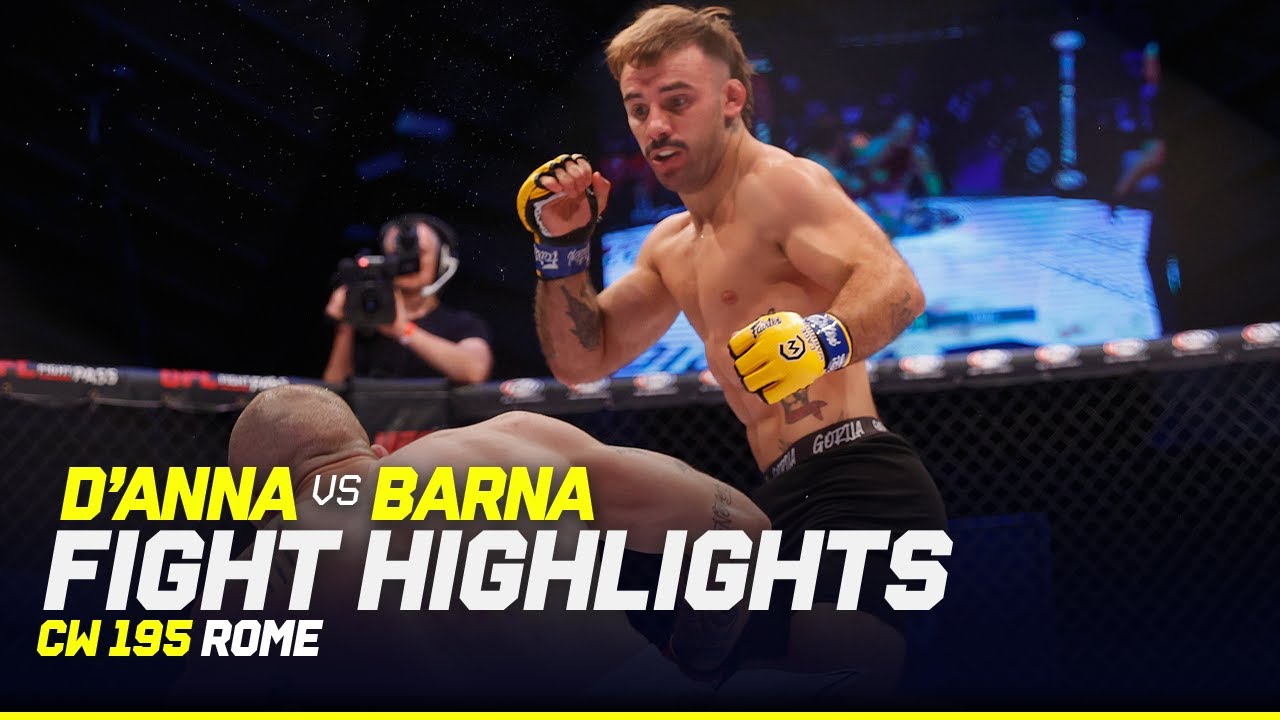 MINI HULK SHOCKS ROME 🤯 | Simone D'Anna vs. Nicolas Barna | CW 195 Rome FIGHT HIGHLIGHTS