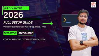 Kali Linux install on VMware Workstation Pro2026 — beginner full guide