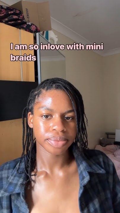  Do you love mini braids?🥰😍 Credit: judiath_contentcreator #braids # ...
