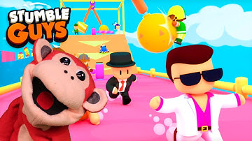 COMO SE JUEGA STUMBLE GUYS ? EL MONO SÍLABO. GAMEPLAY.