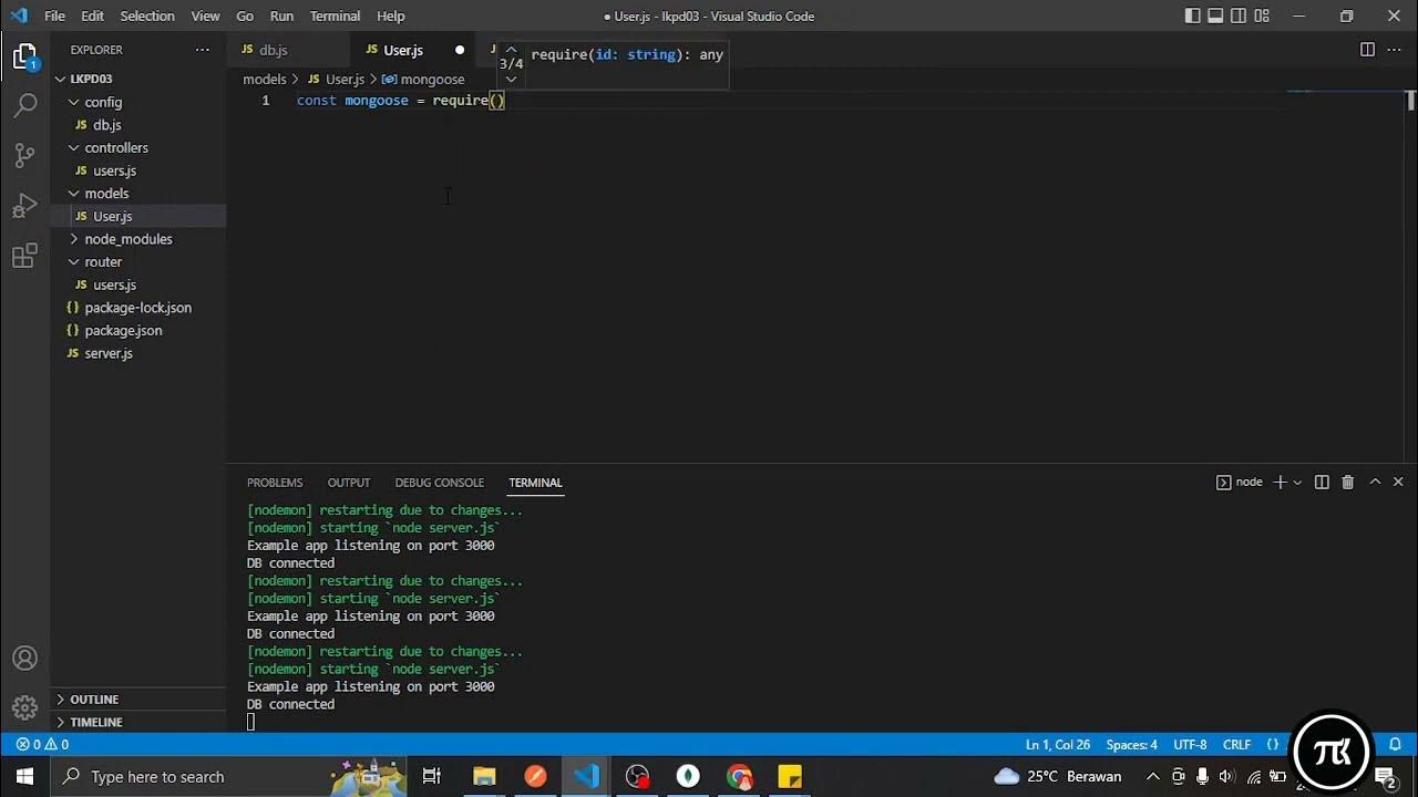 Express js #12 Membuat Schema Database - YouTube