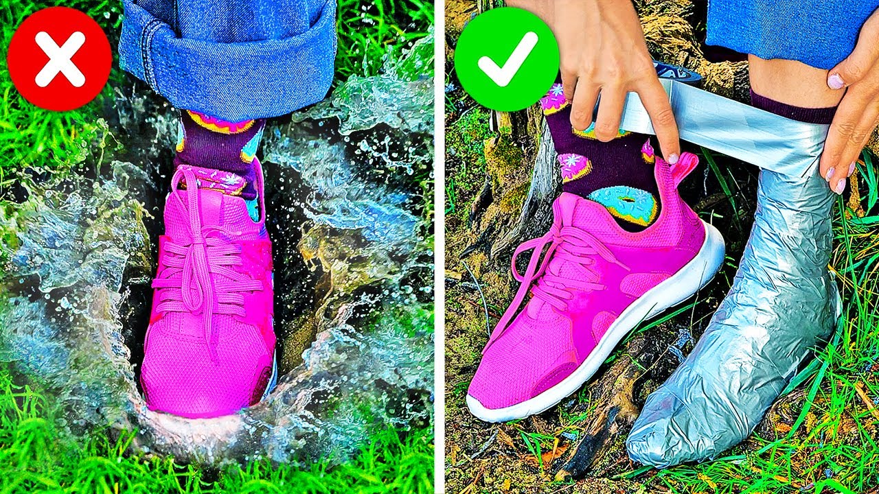 29 HELPFUL HACKS TO SURVIVE IN THE WILD