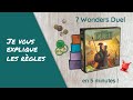 Je vous explique les règles du jeu 7 WONDERS DUEL en moins de 5 minutes