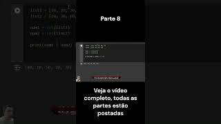 Python | Sets aula  8 #python #programação #programacao #dev #software