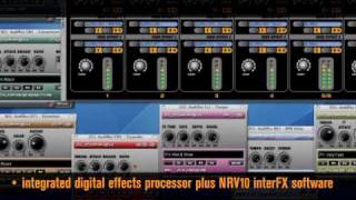 Prezentare M-AUDIO NRV10 mixer analog cu interfata audio FireWire