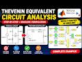 Simplifying AC Circuit Using Thevenin Theorem and Simulink model
