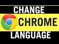 How To Change Language On Google Chrome