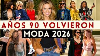 🔴¡TENDENCIAS DE LOS 90 QUE VUELVEN EN 2026! | Mia Moda