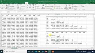 Correlation matrix in excel