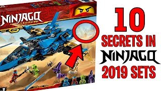 10 HIDDEN SECRETS in the LEGO NINJAGO 2019 SETS!