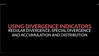 New Software Preview.  Using the ZoneTraderPro Divergence Indicators
